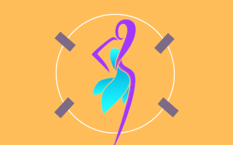 Purple and White Simple & Circular Yoga Event Logo (36)